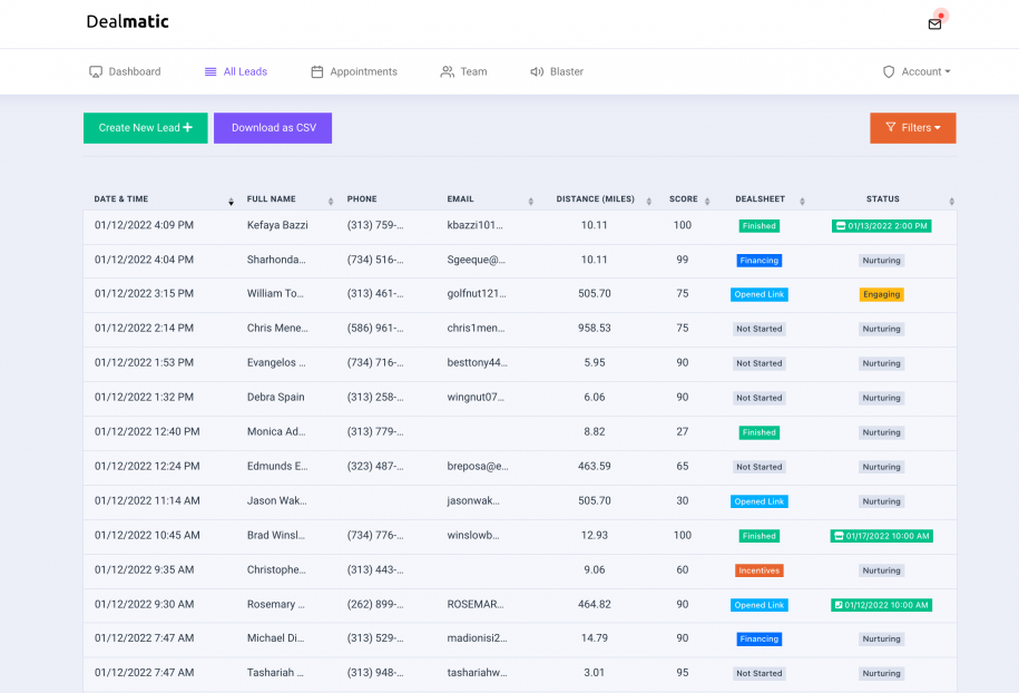 Sales Engagement Platform for Dealerships